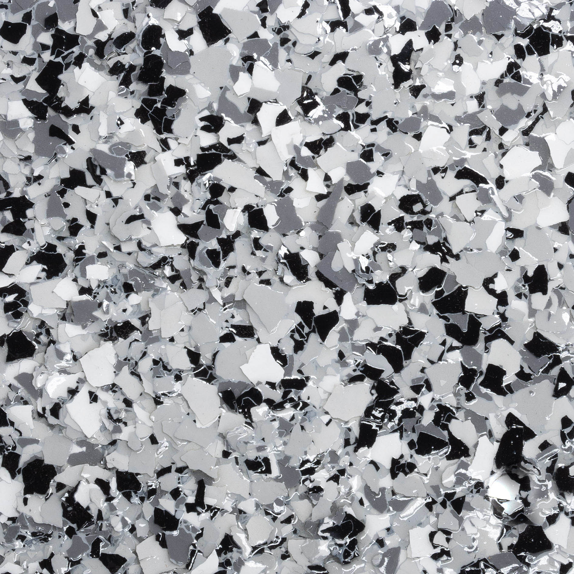 Stone Grey epoxy flake finish sample
